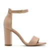 Sandalias De Tacón - Beżowy Wc