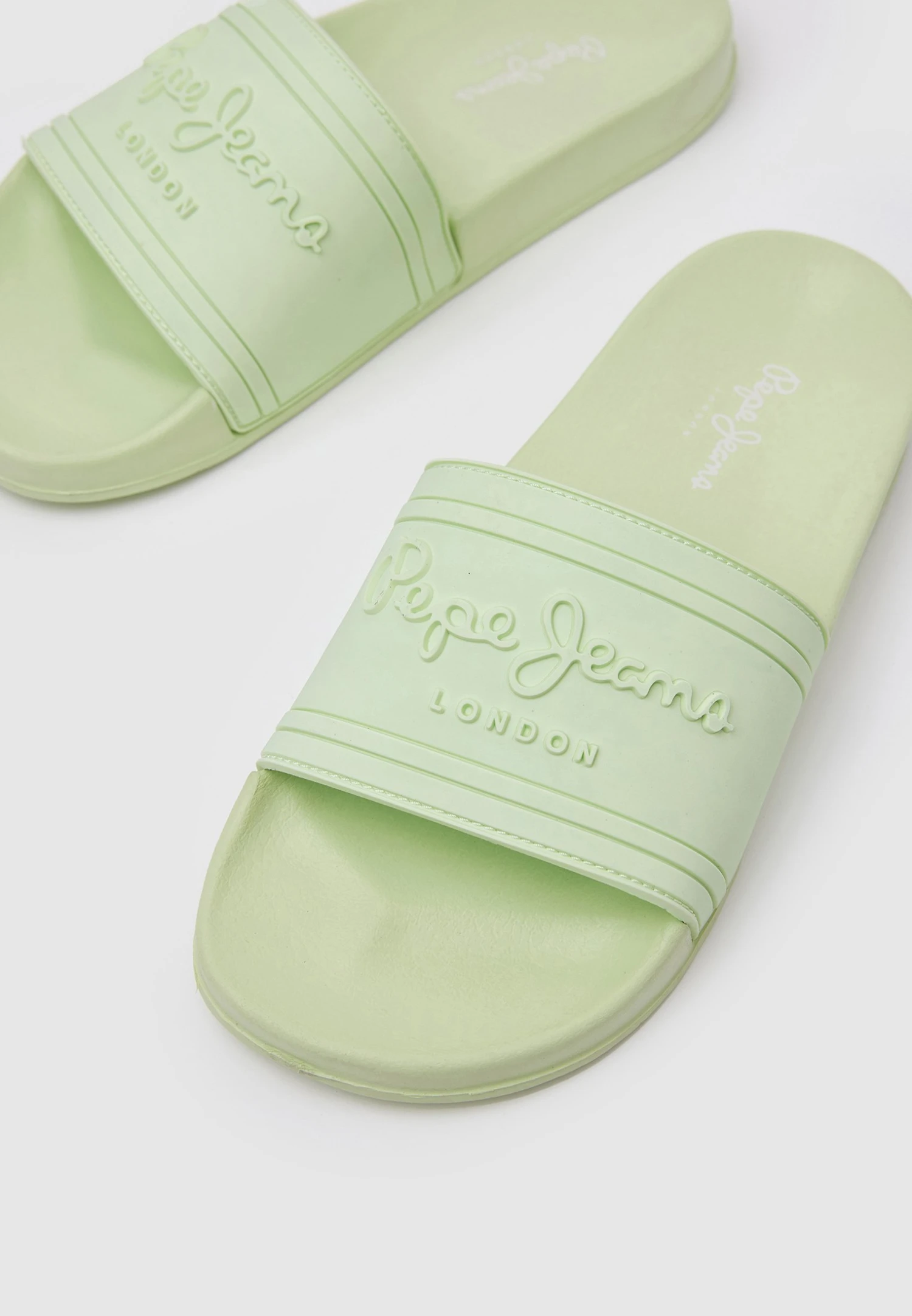 Pepe Jeans Slider Logo- Chanclas De Baño - Fresh Green 3 Pepe Jeans Slider Logo- Chanclas De Baño - Fresh Green - Imagen 3