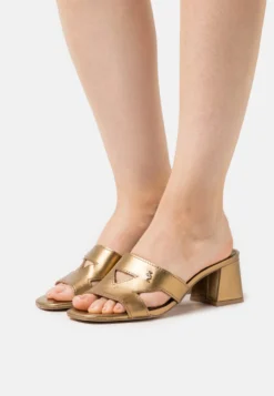 Kurt Geiger London Odina Block - Sandalias - Gold