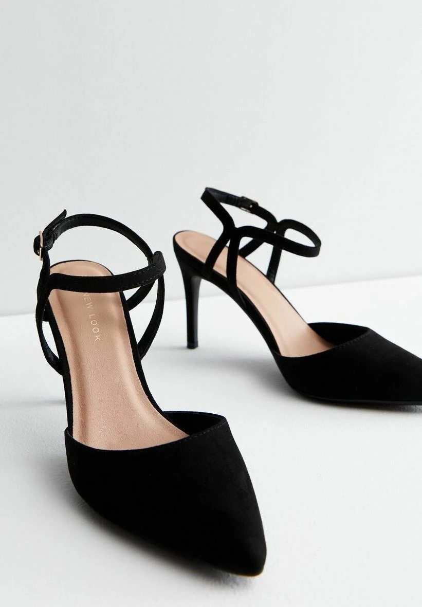 New Look Pointed Toe Stiletto Court- Sandalias - Black 4 New Look Pointed Toe Stiletto Court- Sandalias - Black - Imagen 4