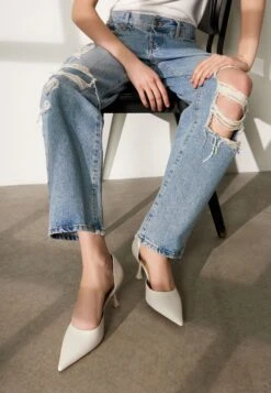 Zapatos Altos - Blanc