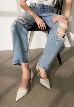 Zapatos Altos - Blanc