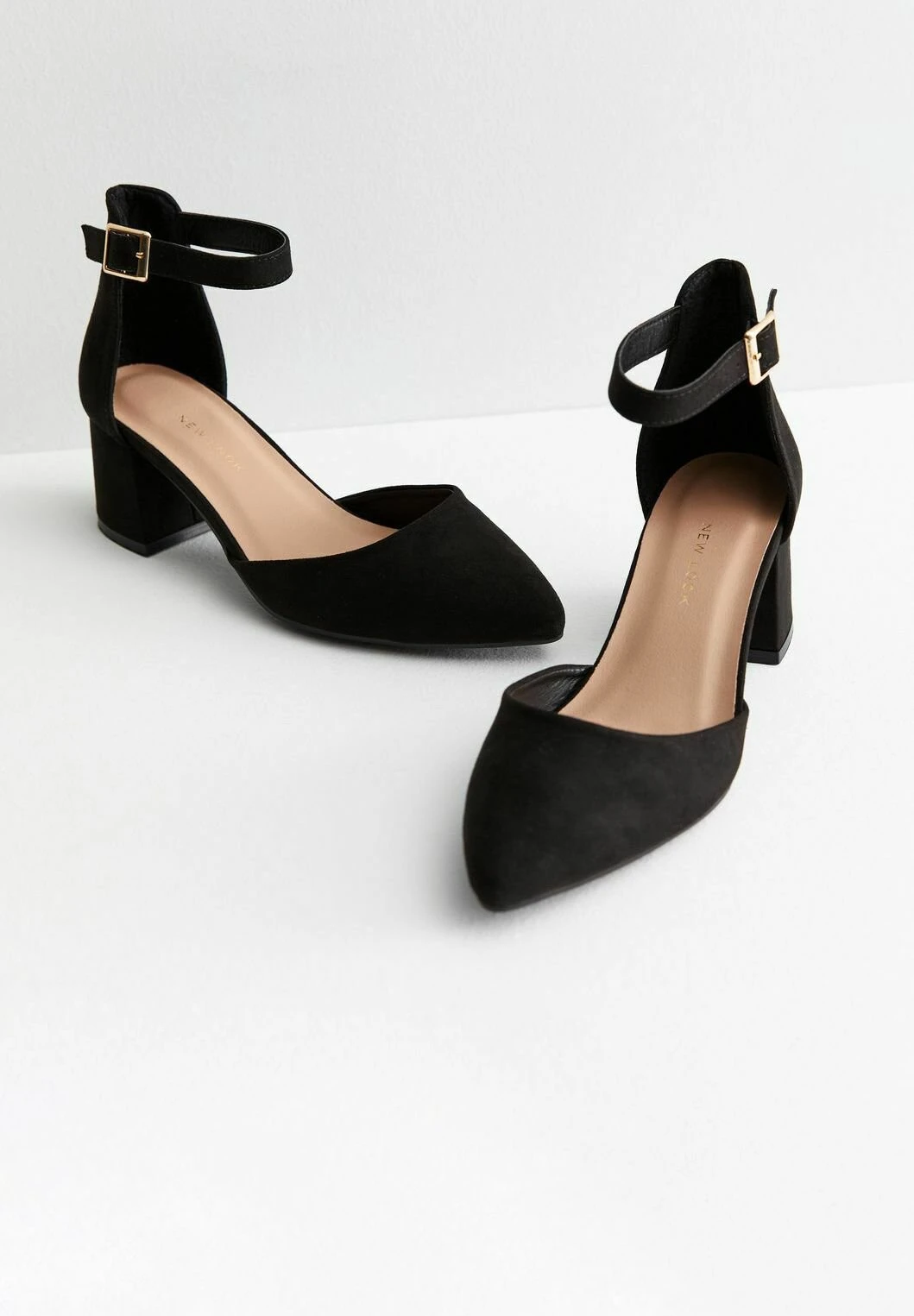 New Look 2 Part Block Heel Court - Tacones - Black 3 New Look 2 Part Block Heel Court - Tacones - Black - Imagen 3
