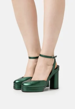 Castañer Carla- Zapatos De Plataforma - Verde