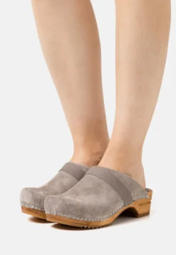 Sanita Yvonne Open - Zuecos - Taupe