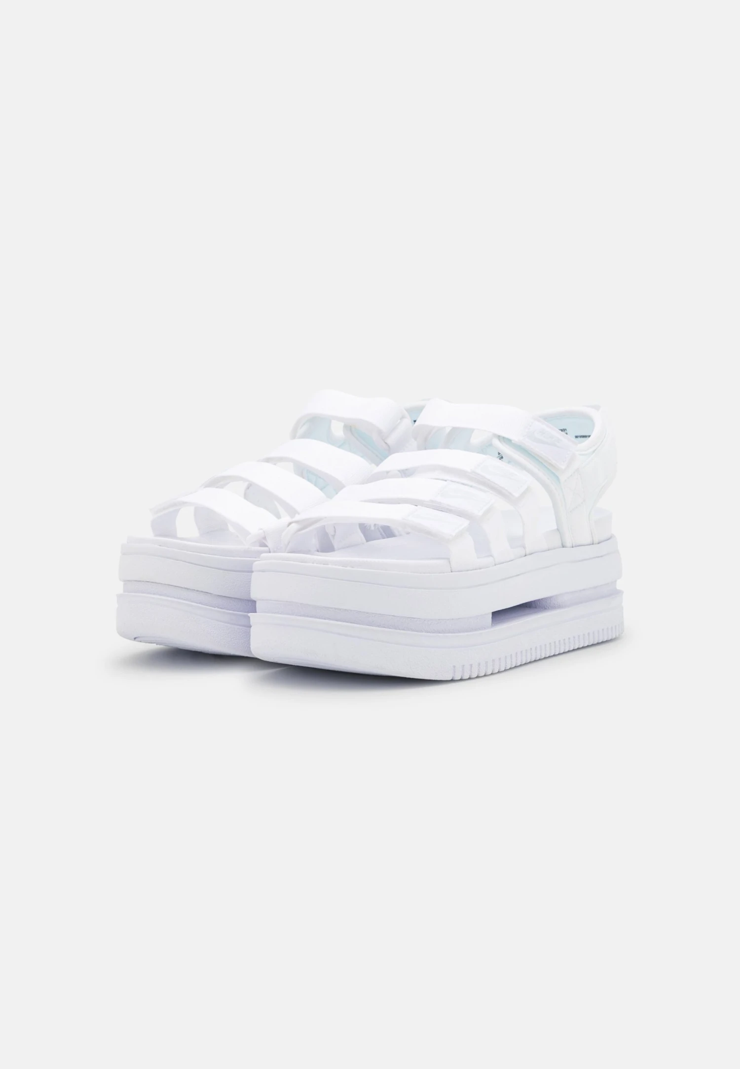 Nike Sportswear Icon Classic - Sandalias Con Plataforma - White/Pure Platinum 2 Nike Sportswear Icon Classic - Sandalias Con Plataforma - White/Pure Platinum - Imagen 2