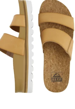 Reef Cushion Vista Hi - Sandalias Planas - Natural -Outlet Havaianas Tienda 19348b54ce5c44e69dab198eea4f8105