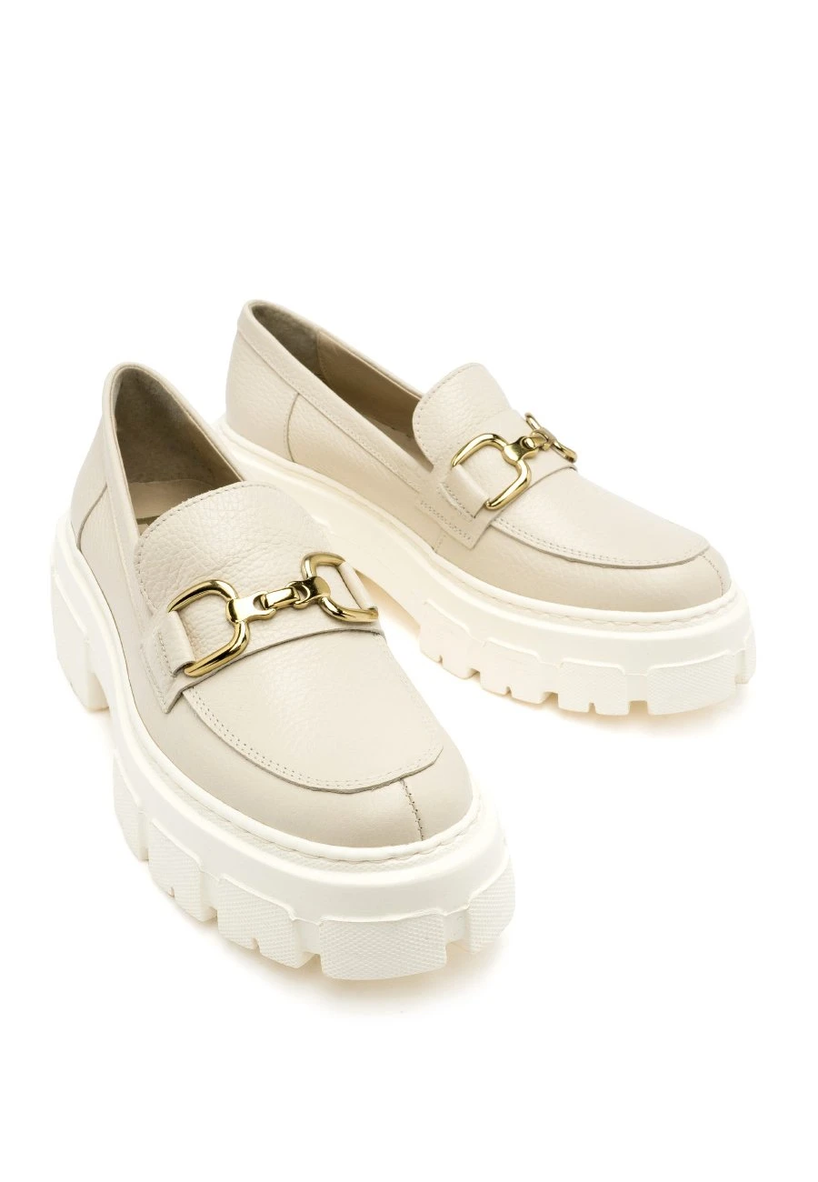 C2R28 - Mocasines - Kremowy Nj 5 C2R28 - Mocasines - Kremowy Nj - Imagen 5