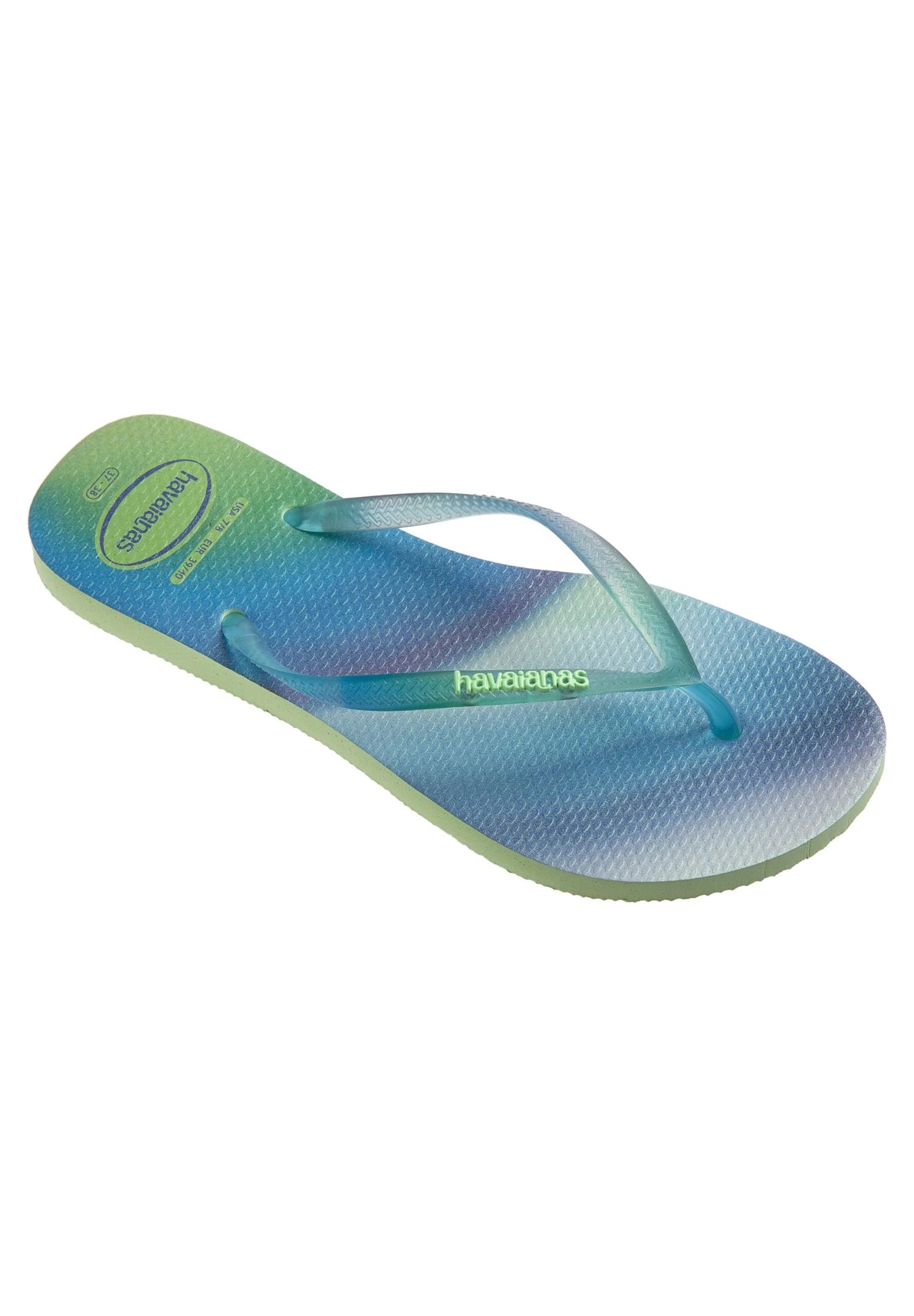 Havaianas Slim Rainbow - Chanclas De Dedo - Citronella 2 Havaianas Slim Rainbow - Chanclas De Dedo - Citronella - Imagen 2