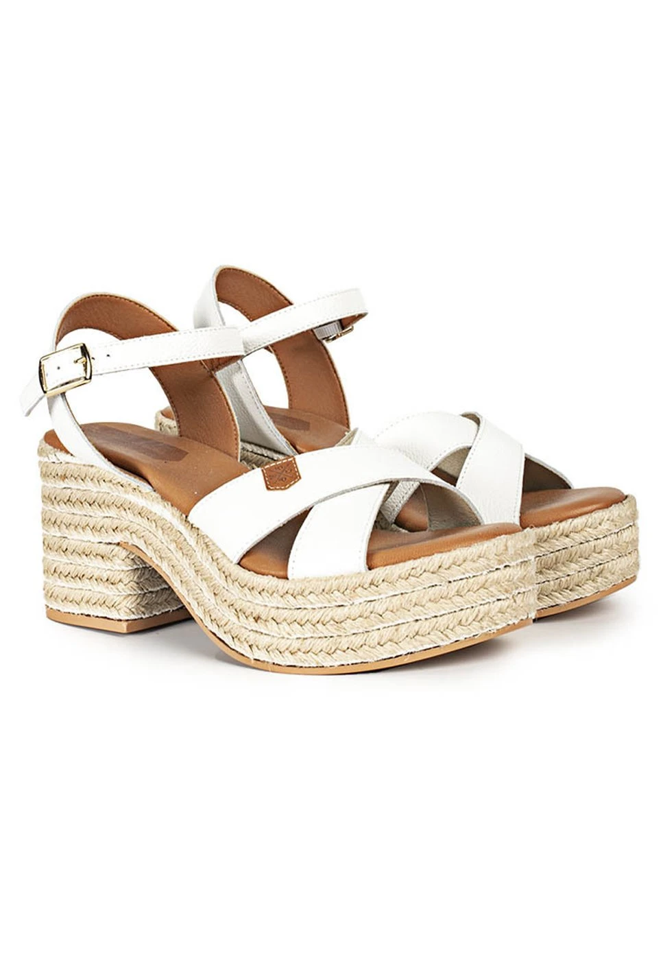 Clifton- Sandalias Con Plataforma - Blanco 2 Clifton- Sandalias Con Plataforma - Blanco - Imagen 2