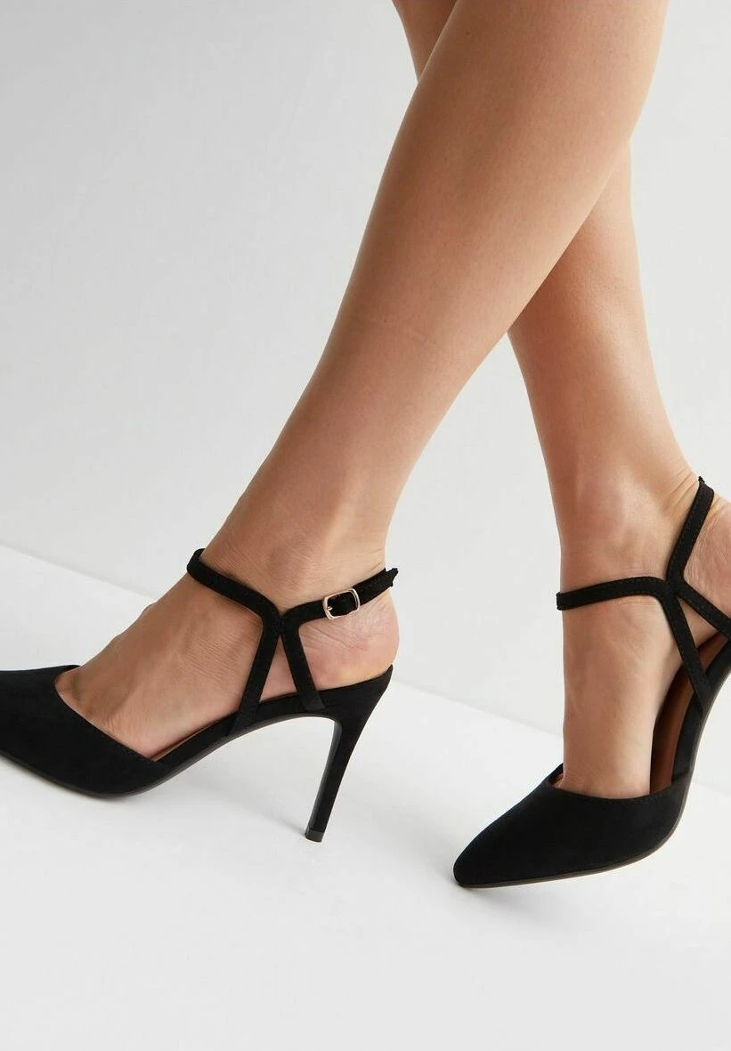 New Look Pointed Toe Stiletto Court- Sandalias - Black 1 New Look Pointed Toe Stiletto Court- Sandalias - Black