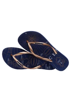 Havaianas Flip Flop Slim Nautical - Chanclas De Dedo - Navy Blue/Rose Gold/White -Outlet Havaianas Tienda 2984d720d8364565b9d550434ba01ec1 scaled
