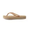 Havaianas Flip Flop Slim Flatform - Chanclas De Dedo - Golden Beige