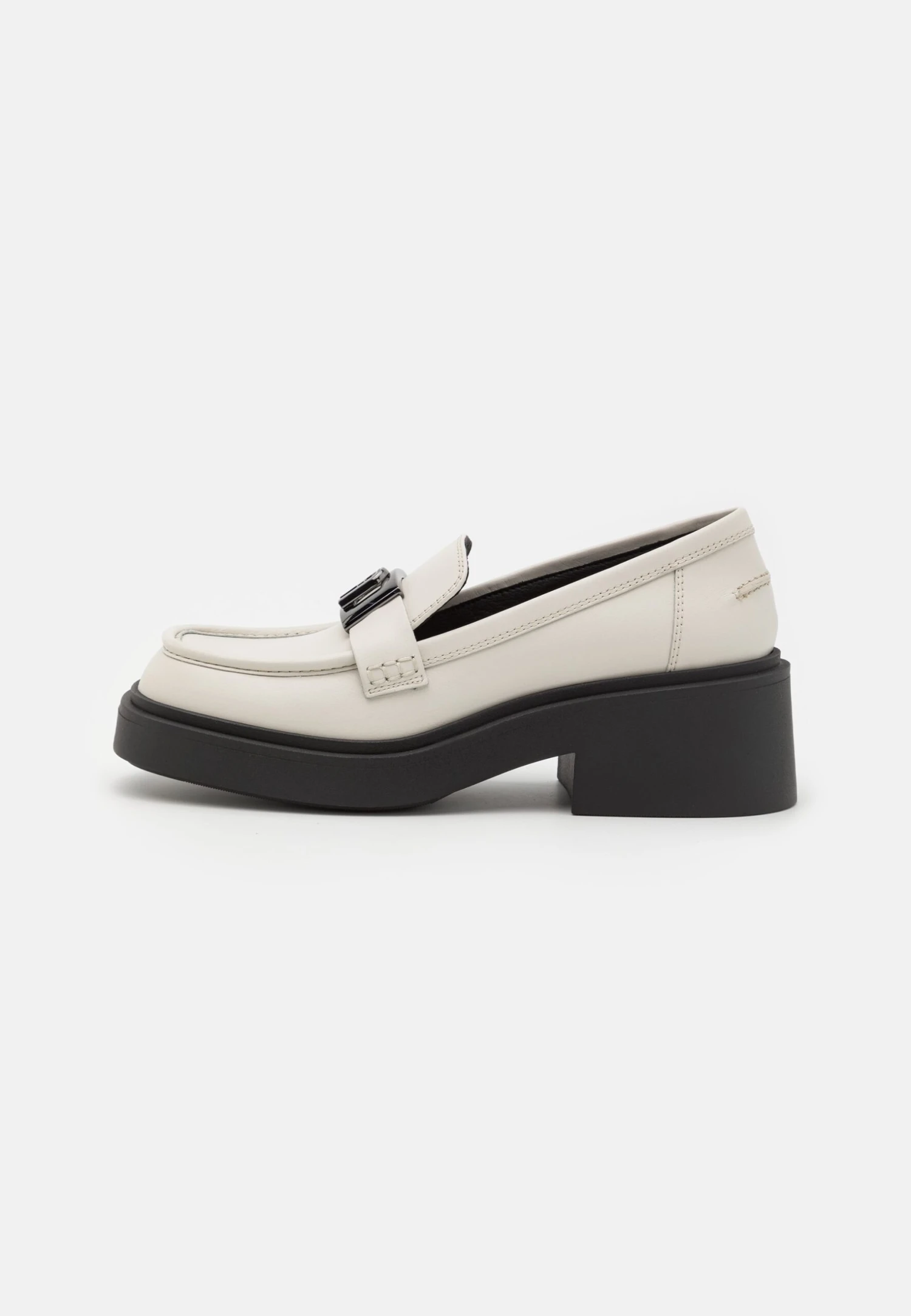 Furla College Loafer- Mocasines - Marshmallow/Nero 2 Furla College Loafer- Mocasines - Marshmallow/Nero - Imagen 2