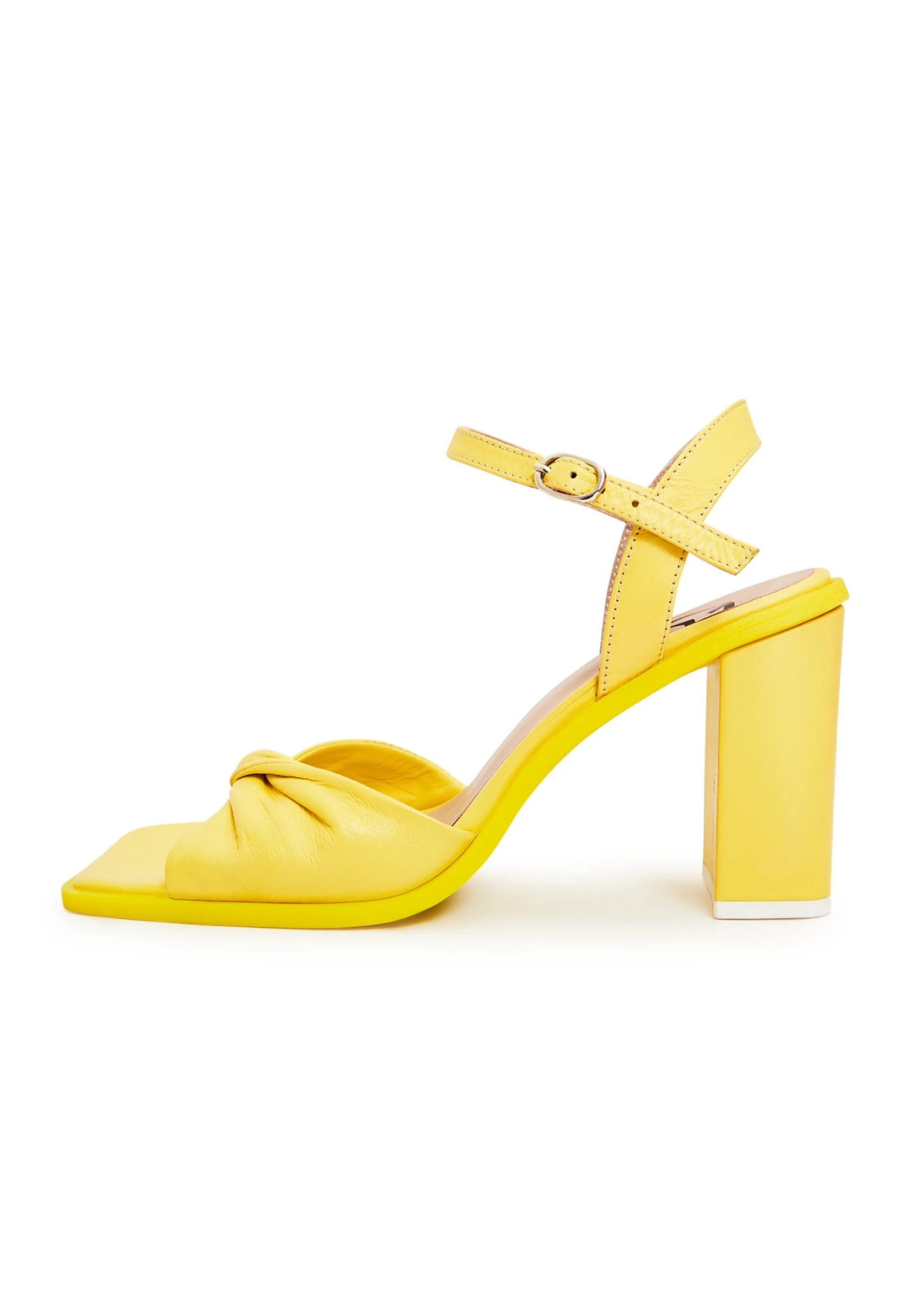 Sandalias De Tacón - Yellow 6 Sandalias De Tacón - Yellow - Imagen 6