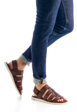 Los recién llegados 3 Lloyd Sandalias - Kaffee