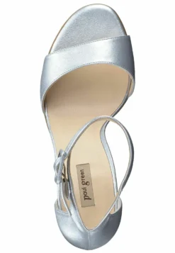 Paul Green Sandalias De Tacón - Nappa Met Platin -Outlet Havaianas Tienda 3ff526db8d8f432f969e20a028f517bc