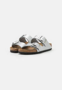 Birkenstock Arizona Big Buckle Narrow Fit - Pantuflas - Metallic Silver -Outlet Havaianas Tienda 4352b7ca1fec4f35949318e29def9a51 scaled