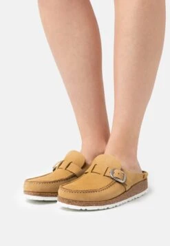 Birkenstock Buckley Narrow Fit - Pantuflas - Latte Cream