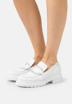 Kennel & Schmenger Zip - Mocasines - Bianco