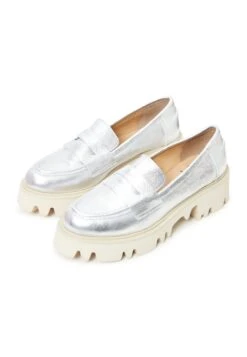 Platform Loafers- Mocasines - Silver -Outlet Havaianas Tienda 61b2c5596ce241b29d9a8a63f90df766