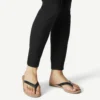 Tamaris Zehentrenner - Sandalias Planas - Black