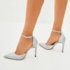 Zapatos Altos - Silver