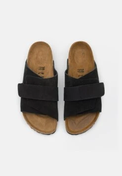 Birkenstock Kyoto Vl Soft Suede & Nubuck Narrow - Pantuflas - Black -Outlet Havaianas Tienda 6cd51736ca104a29ad8ae220dddf1023