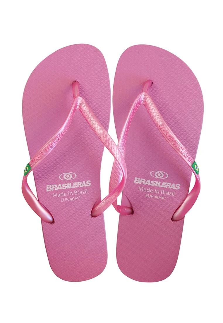 Chancla Brasileras®, Classic Pearl W ,Hecho En Brazil - Sandalias De Dedo - Pink 2 Chancla Brasileras®, Classic Pearl W ,Hecho En Brazil - Sandalias De Dedo - Pink - Imagen 2