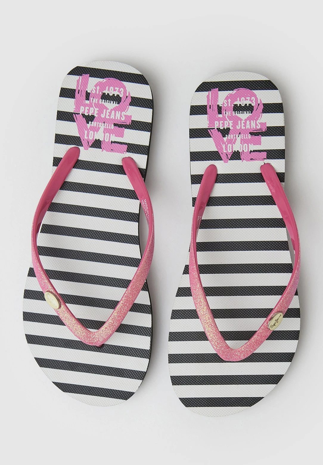 Pepe Jeans Rake Love - Chanclas De Baño - Black 2 Pepe Jeans Rake Love - Chanclas De Baño - Black - Imagen 2