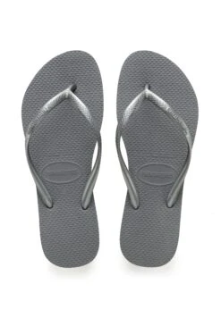 Havaianas Flip Flop Slim - Chanclas De Dedo - Grey/Silver