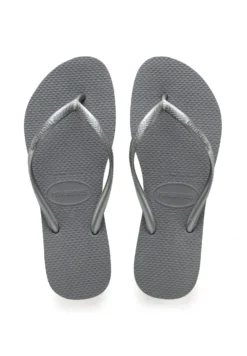 Havaianas Flip Flop Slim - Chanclas De Dedo - Grey/Silver