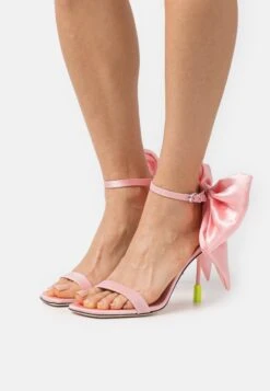 MSGM Sandalias De Tacón - Pink