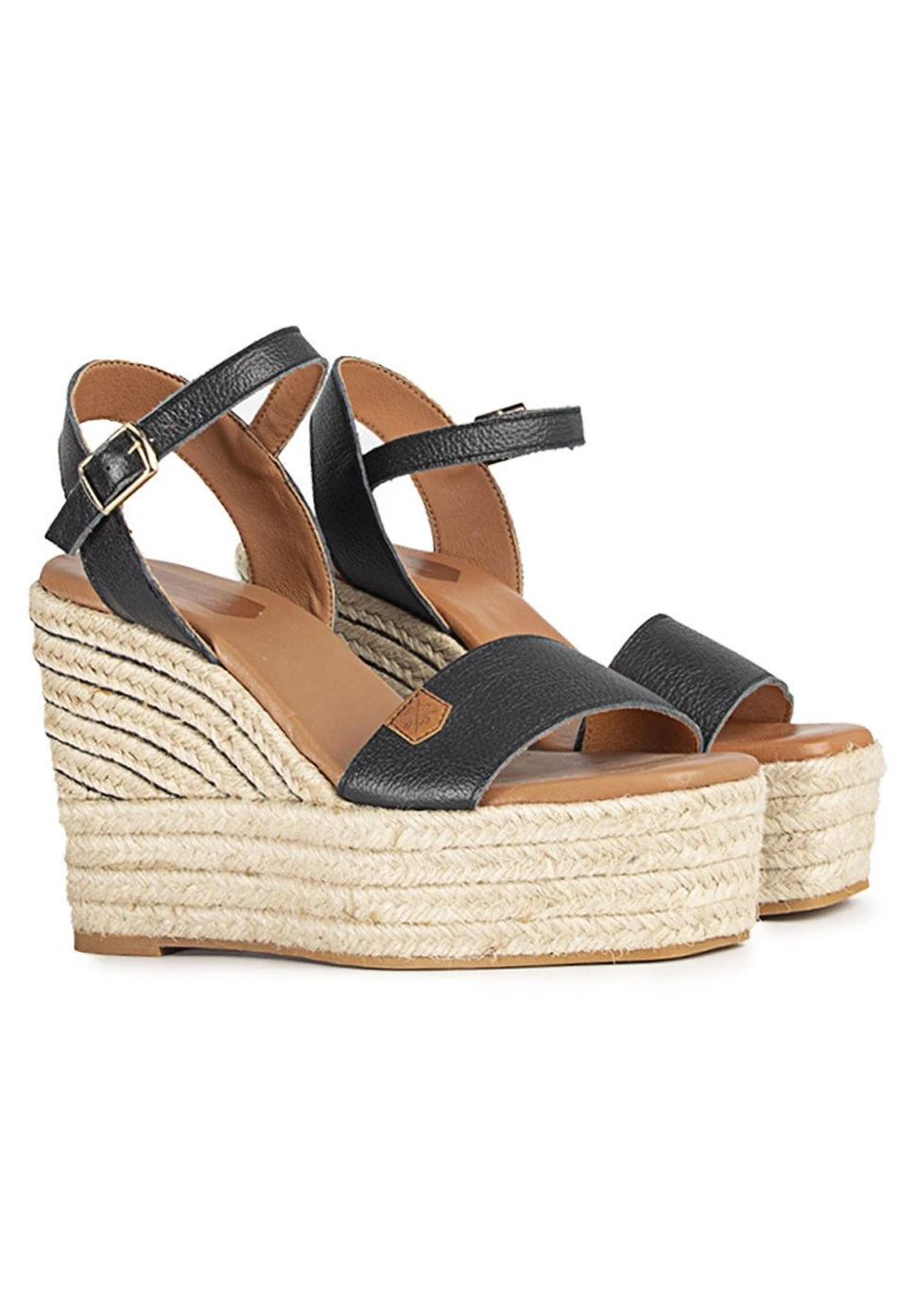 Kuta- Sandalias De Cuña - Black 2 Kuta- Sandalias De Cuña - Black - Imagen 2