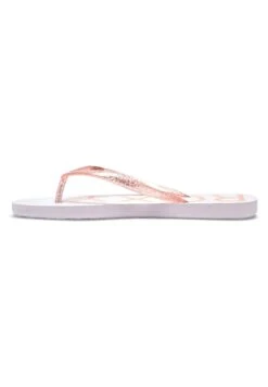 Roxy Viva Sparkle - Sandalias De Dedo - White Orange Pink