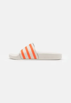 Adidas Originals Adilette Unisex - Chanclas De Baño - Alumina/Semi Impact Orange