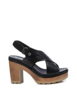 Refresh Tacon - Sandalias Con Plataforma - Black
