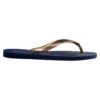 Havaianas Flip Flop Slim Nautical - Chanclas De Dedo - Navy Blue/Rose Gold/White