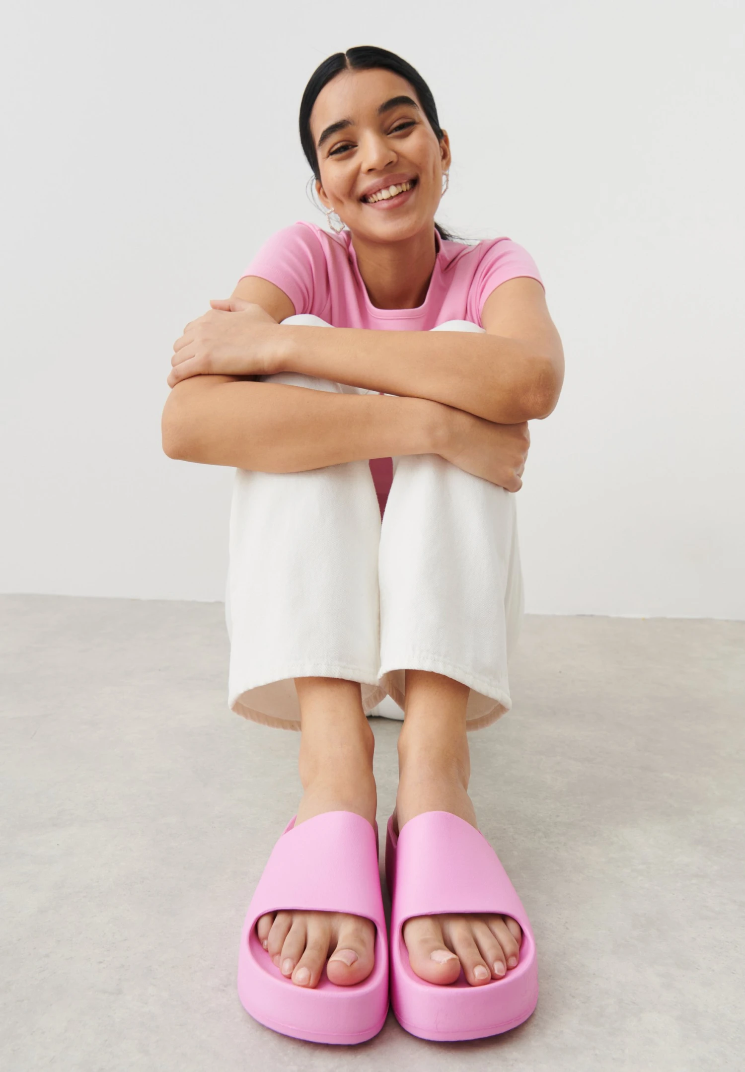 Gina Tricot Platform- Chanclas De Baño - Pink 2 Gina Tricot Platform- Chanclas De Baño - Pink - Imagen 2