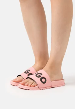 Hugo Match It Slid- Chanclas De Dedo - Bright Pink