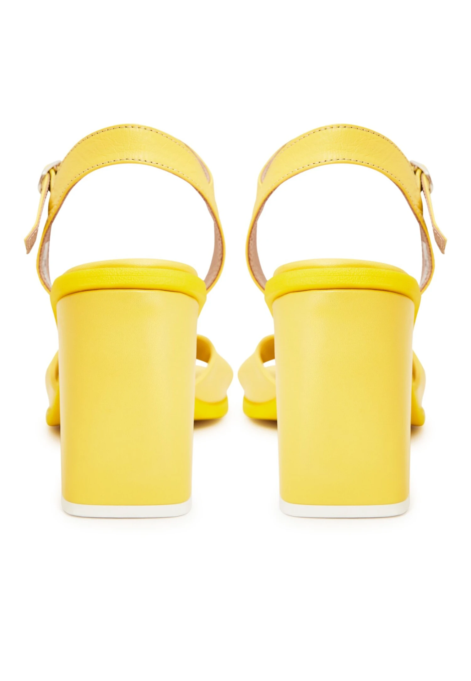 Sandalias De Tacón - Yellow 9 Sandalias De Tacón - Yellow - Imagen 9