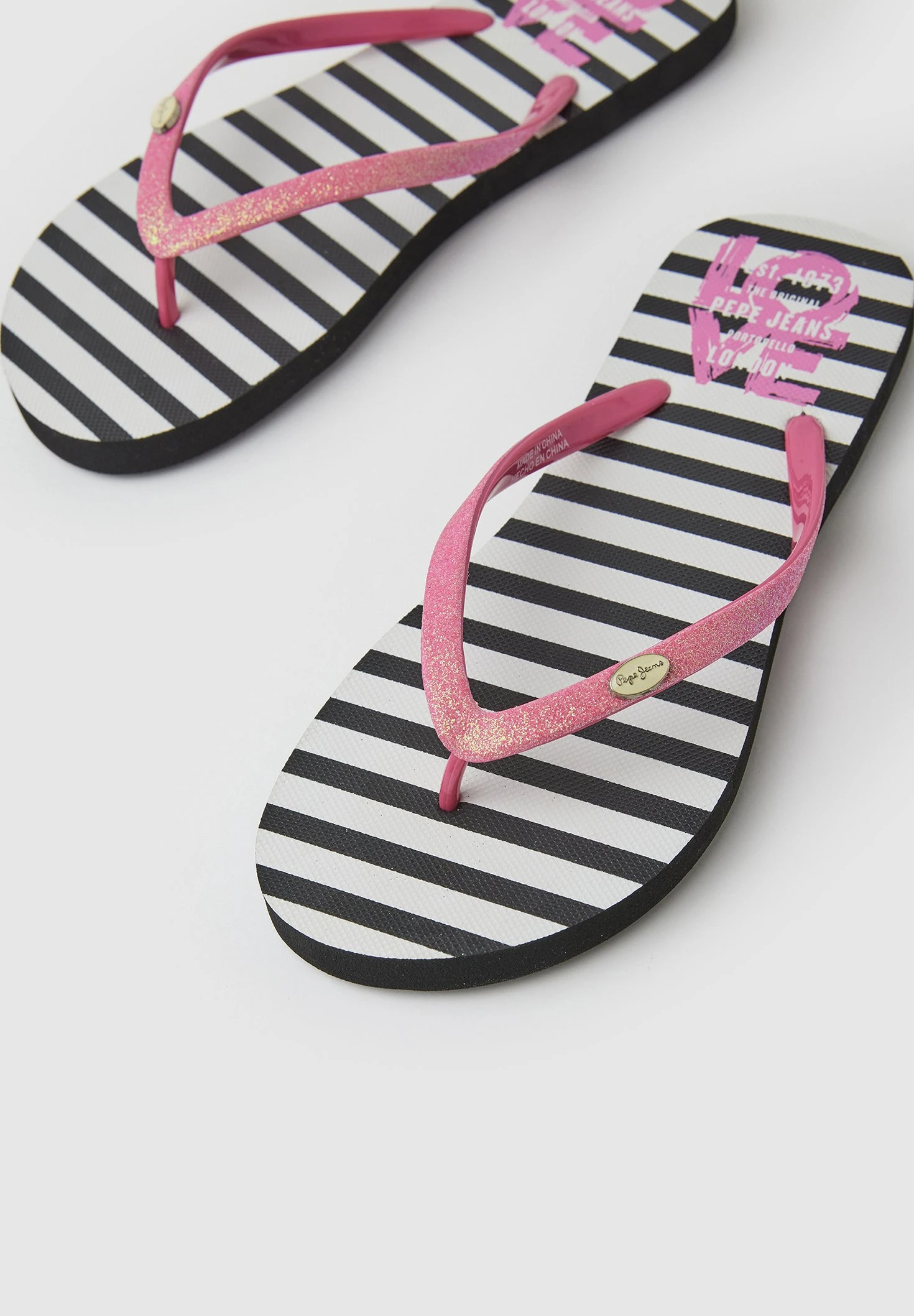 Pepe Jeans Rake Love - Chanclas De Baño - Black 5 Pepe Jeans Rake Love - Chanclas De Baño - Black - Imagen 5