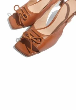Bella- Peeptoes - Chestnut/Calf 9 Bella- Peeptoes - Chestnut/Calf -Outlet Havaianas Tienda 99e5d595e6af418fa588a315e1e8ab3a