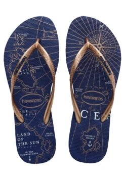 Havaianas Flip Flop Slim Nautical - Chanclas De Dedo - Navy Blue/Rose Gold/White 7 Havaianas Flip Flop Slim Nautical - Chanclas De Dedo - Navy Blue/Rose Gold/White -Outlet Havaianas Tienda a445e2901a7b4a87b37861cfecbe6350