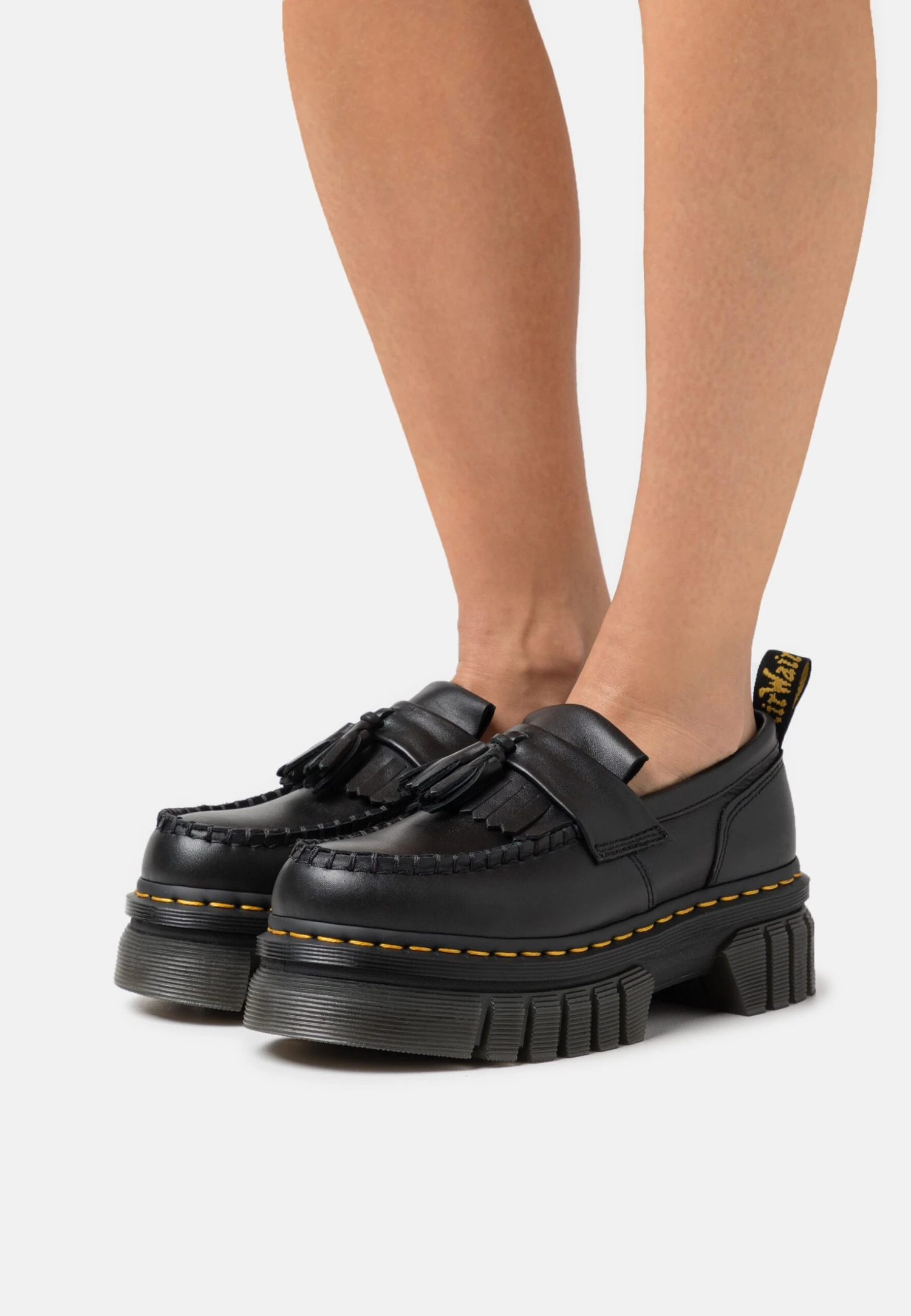 Dr. Martens Audrick Loafer - Mocasines - Black Lux 1 Dr. Martens Audrick Loafer - Mocasines - Black Lux