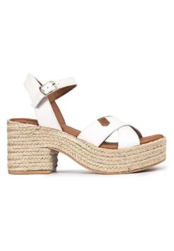 Clifton- Sandalias Con Plataforma - Blanco