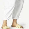 Tamaris Sandalias Planas - Soft Lemon Pat
