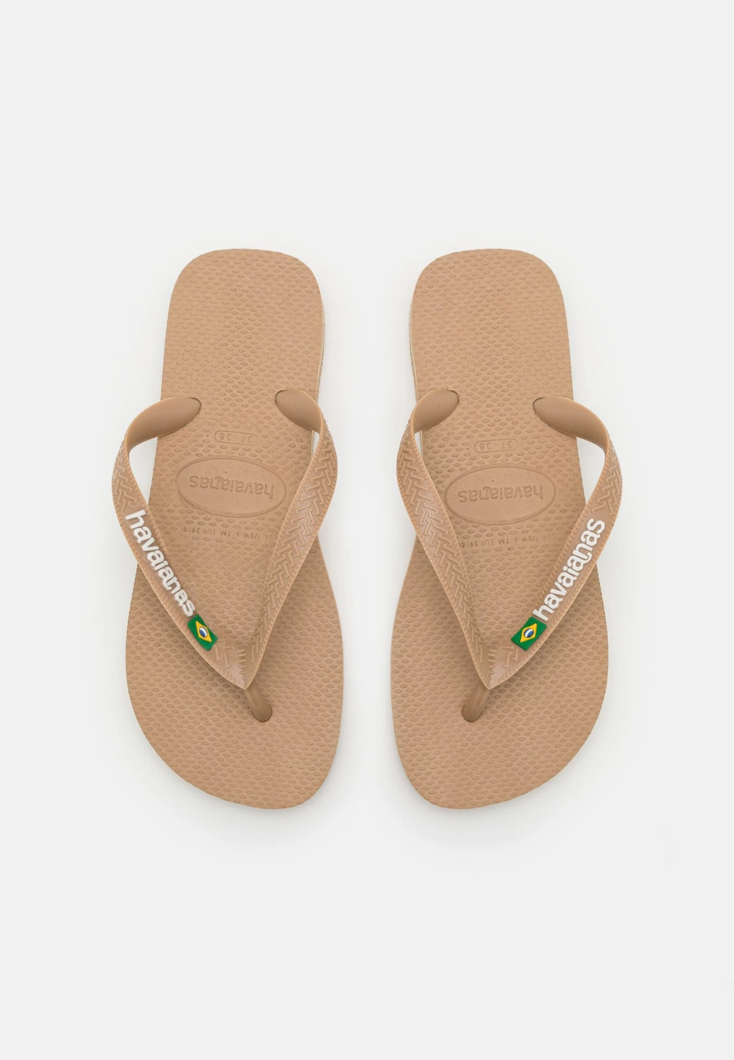 Havaianas Flip Flop Brasil Logo - Chanclas De Dedo - Rose Gold 4 Havaianas Flip Flop Brasil Logo - Chanclas De Dedo - Rose Gold - Imagen 4