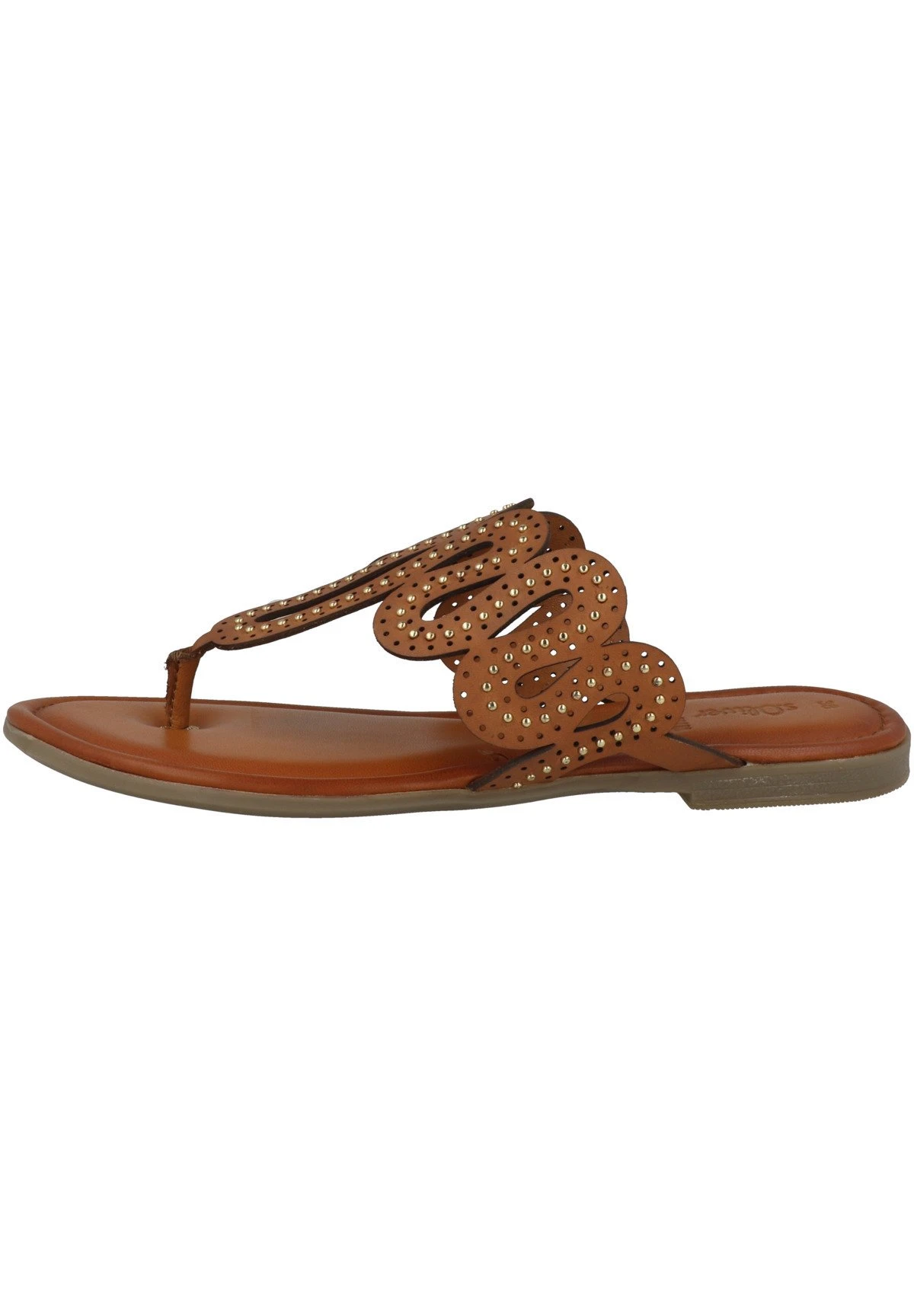 S.Oliver Sandalias Planas - Cognac 1 S.Oliver Sandalias Planas - Cognac