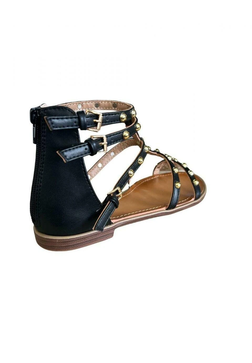 SENSE Con Tachuelas - Sandalias Tobilleras - Black 3 SENSE Con Tachuelas - Sandalias Tobilleras - Black - Imagen 3